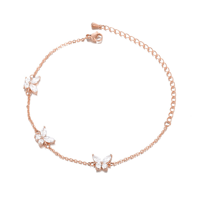 Crystal Butterfly Bracelet