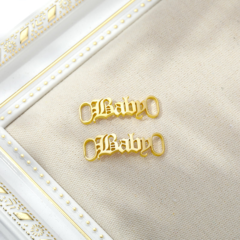 “Be You” Personalized  Name Shoe Buckle