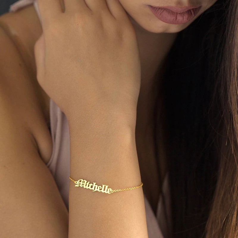 “Be You”  Personalized Name Bracelet