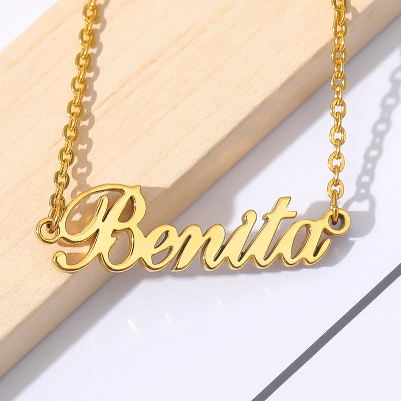 “Be You” Personalized  Name  Necklaces