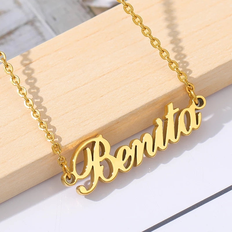 “Be You” Personalized  Name  Necklaces