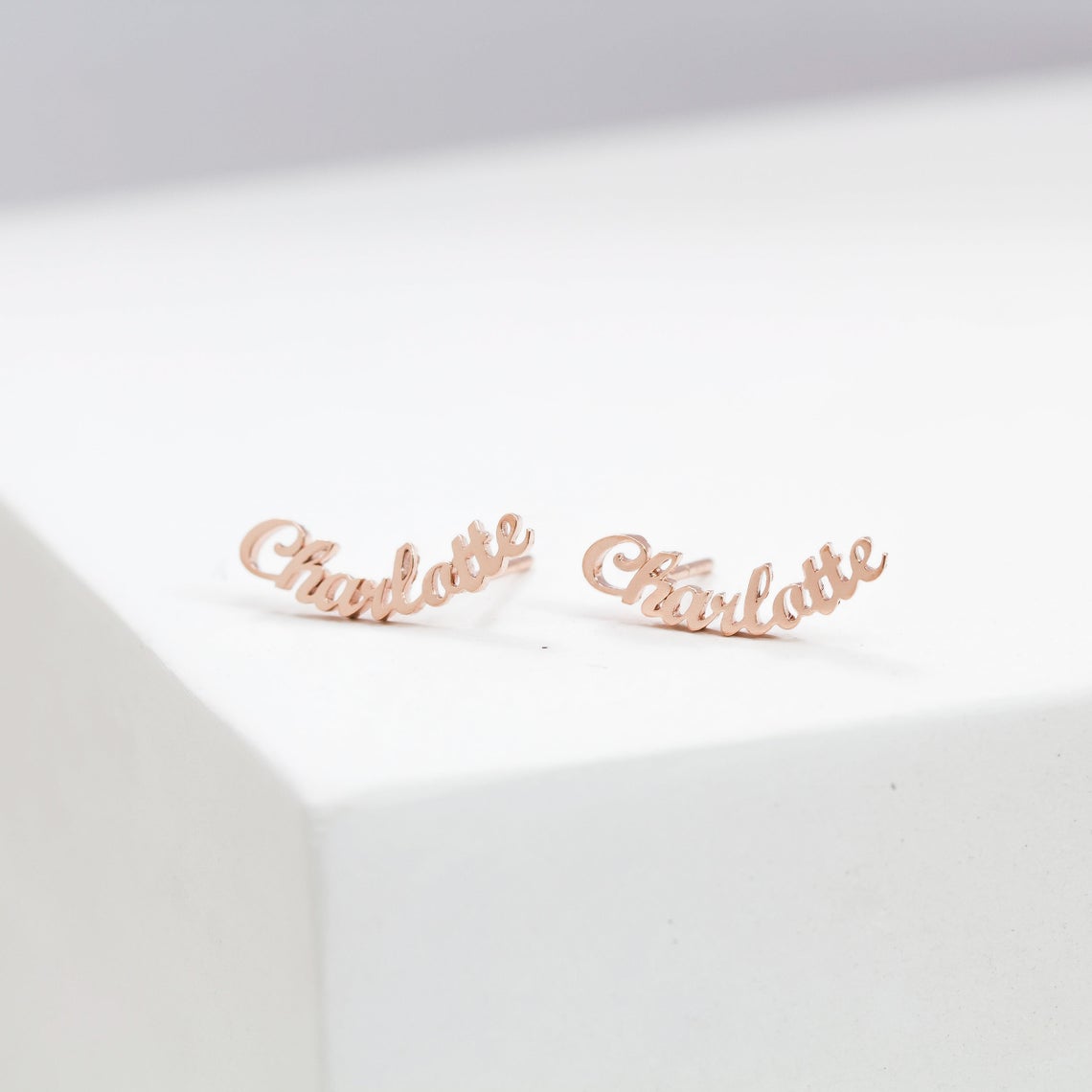 “Be You” Personalized Name Earrings
