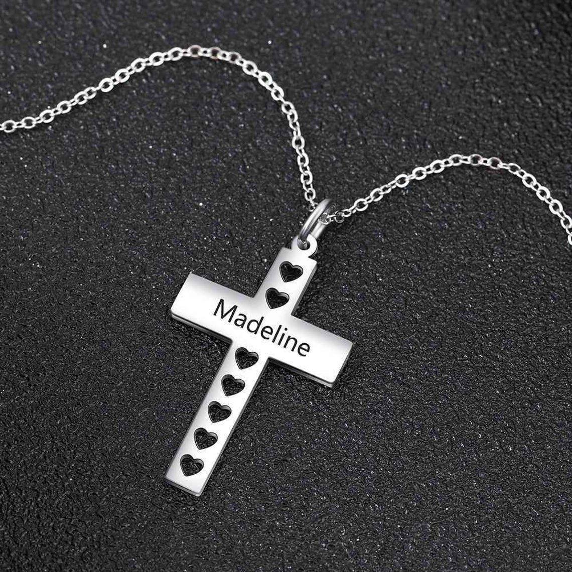 “Be You” Personalized  Cross Necklace