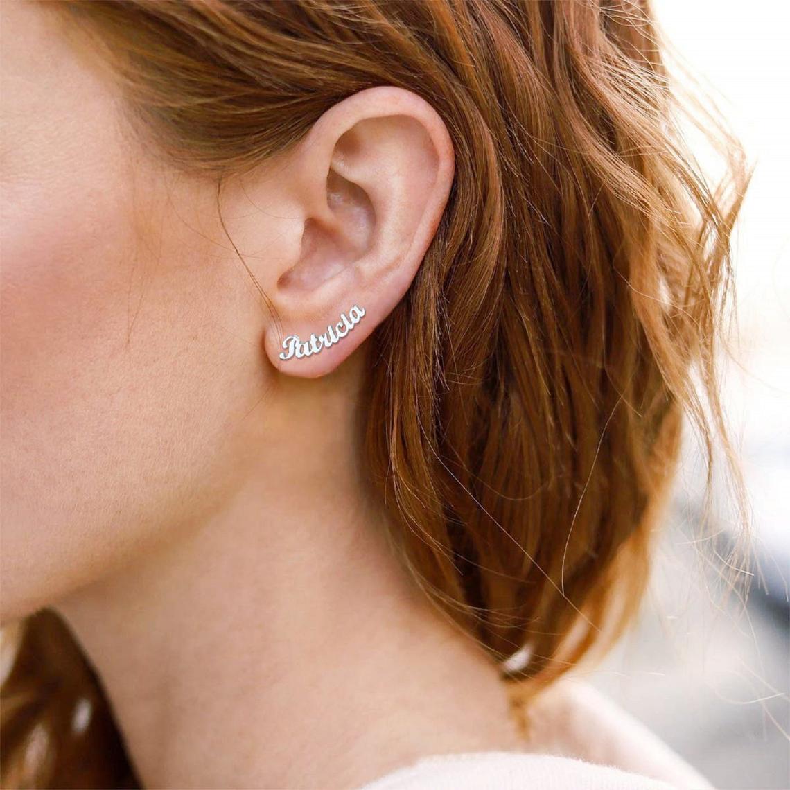 Custom Name Earrings – SALA'S WORLD