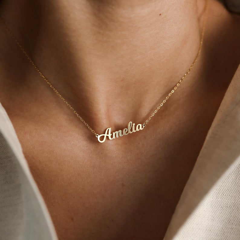 “Be You” Personalized  Name  Necklaces